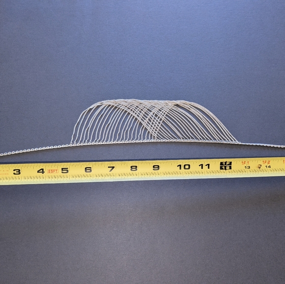 Delicate Chain Necklace In Silver - Picture 3 of 3